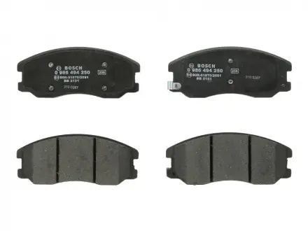 Тормозные колодки пер. CHEVROLET Captiva 2.4,3.2 06- BOSCH 0986494250