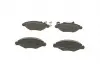 Тормозные колодки дисковые передние PEUGEOT 206 98- BOSCH 0986494039 (фото 3)