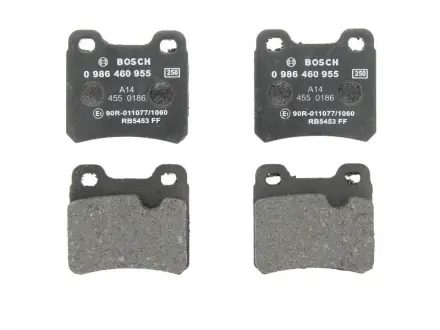 Гальмівні колодки дискові задні OPEL Astra 92-98 BOSCH 0986460955