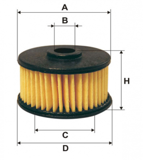 Фильтрующий элемент топливного фильтра (LPG-MEDA) WIX FILTERS WF8344