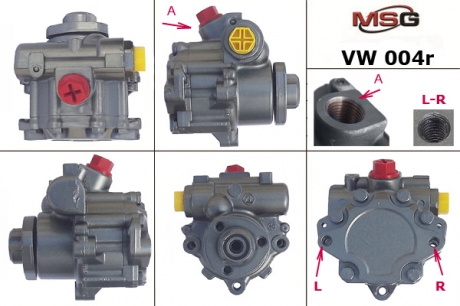 Насос ГУР відновлений VW TRANSPORTER IV 90-95 MSG VW004R (фото 1)
