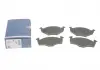 Тормозные колодки перед. VW Golf III, Polo 95-01 0986424449