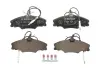 Тормозные колодки дисковые передние PEUGEOT 406 BOSCH 0986424227 (фото 1)