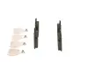 Тормозные колодки дисковые задние DB W203 00- BOSCH 0986494016 (фото 3)