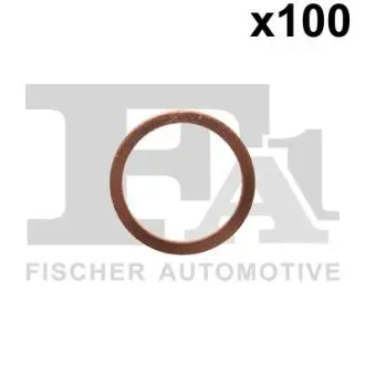 Уплотнительное кольцо / Cu 14,00 x 18,00 x 1,50 Fischer Automotive One (FA1) 347.980.100 (фото 1)