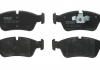 Комплект тормозных колодок, дисковый тормоз GDB1625