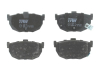 Комплект тормозных колодок, дисковый тормоз TRW GDB3170 (фото 1)