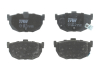 Комплект тормозных колодок, дисковый тормоз TRW GDB3170 (фото 2)