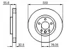 Тормозной диск передний VW Transporter T5 0986479096