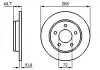 Тормозной диск задний MAZDA 3 (265 * 10,9) BOSCH 0986479178 (фото 1)