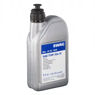 Трансмиссионное масло (GL-4) (желтое) 1L SWAG 10921829