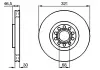 Тормозной диск передний AUDI A4 A6 97- BOSCH 0986478985 (фото 8)