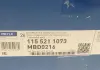 Тормозной диск вентилируемый передний MEYLE 115 521 1073 (фото 5)