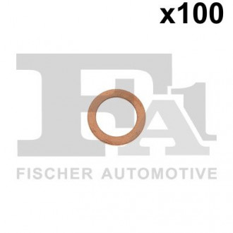 Медная шайба / Cu 12,00 x 18,00 x 1,50 Fischer Automotive One (FA1) 635.590.100