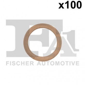 Мідна шайба / Cu 16,00 x 22,00 x 1,50 Fischer Automotive One (FA1) 472.310.100 (фото 1)