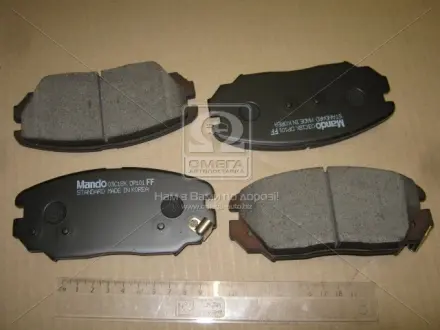 Тормозные колодки дисковые передние MANDO MPH33