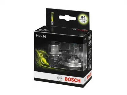 Лампа Н4 PLUS 90 (карт. Уп. 2 шт.) BOSCH 1987301074