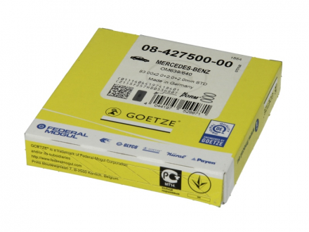 Кільця поршневі 83.0 MB OM639 / 640 GOETZE 08-427500-00