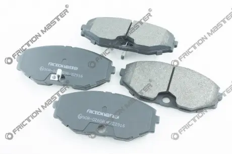 Тормозные колодки дисковые Premium FRICTION MASTER MKD587
