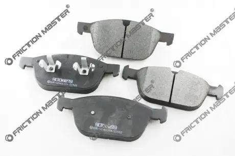 Тормозные колодки дисковые Premium FRICTION MASTER MKD1412