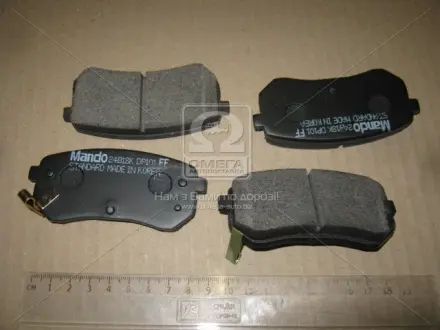 Гальмівні колодки дискові задні MANDO MPK30