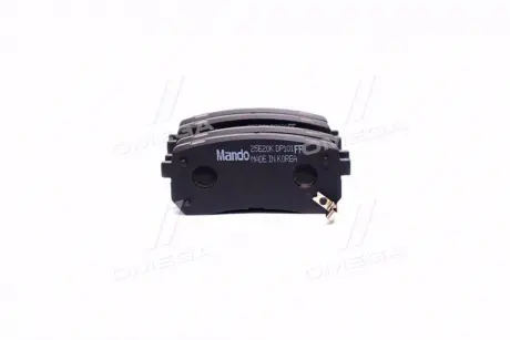 Тормозные колодки дисковые задние MANDO MPK33
