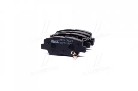 Тормозные колодки дисковые задние MANDO MPK37