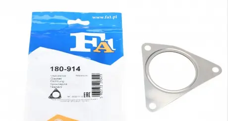 Прокладка, труба выхлопного газа Fischer Automotive One (FA1) 180-914