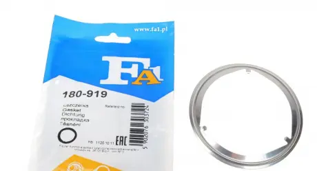 Прокладка, труба вихлопного газу Fischer Automotive One (FA1) 180-919