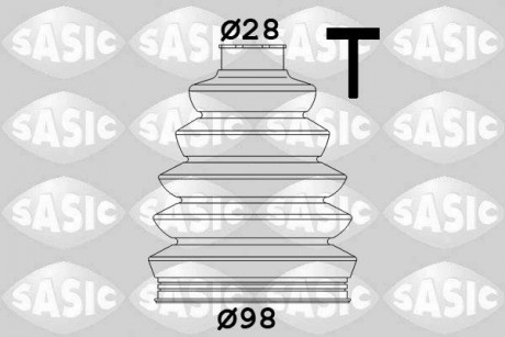 Комплект пылника, приводной вал SASIC 1906028