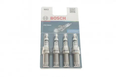Свічка запалювання FR78NX SUPER 4 BOSCH 0242232815