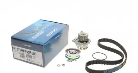 Ременной комплект ГРМ с помпой DAYCO KTBWP2530