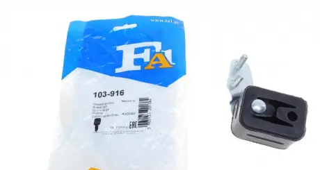 Кронштейн, система випуску ОГ Fischer Automotive One (FA1) 103-916
