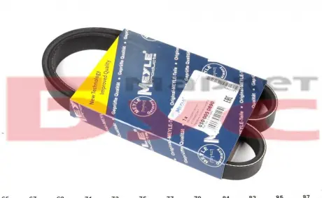 Ремень поликлиновой 5 PK 890 MEYLE 050 005 0890