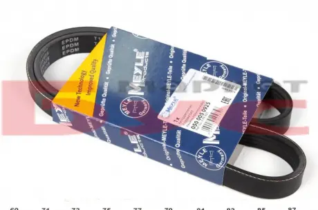 Ремень поликлиновой 5 PK 925 MEYLE 050 005 0925
