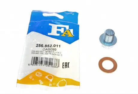 Масляные пробки / M14x15 L = 14 Fischer Automotive One (FA1) 256.852.011 (фото 1)