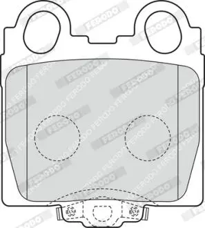 Тормозные колодки дисковые FERODO FDB1610