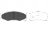 Тормозные колодки дисковые KBP-6522