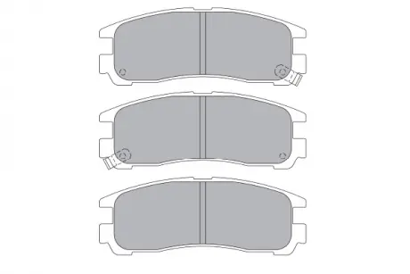 Гальмівні колодки дискові KAVO KBP-5509