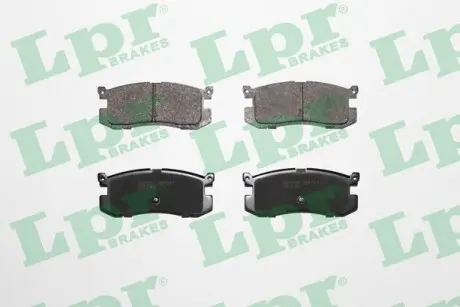 Тормозные колодки дисковые LPR 05P037