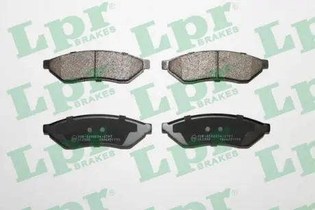 Гальмівні колодки дискові LPR 05P1198
