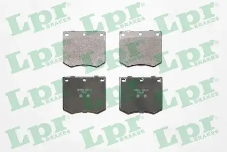 Гальмівні колодки дискові LPR 05P126
