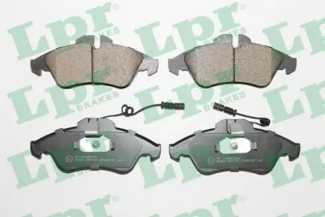 Гальмівні колодки дискові LPR 05P1304