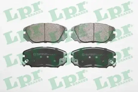 Тормозные колодки дисковые LPR 05P1409