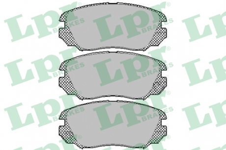 Тормозные колодки дисковые LPR 05P1409