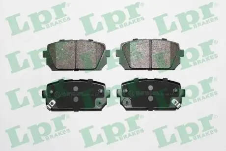 Гальмівні колодки дискові LPR 05P1416