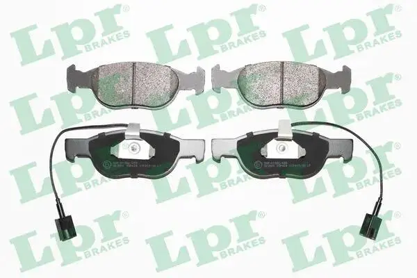 Тормозные колодки дисковые LPR 05P424 (фото 1)
