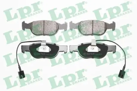 Тормозные колодки дисковые LPR 05P424