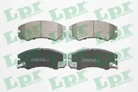 Гальмівні колодки дискові LPR 05P565