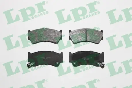 Тормозные колодки дисковые LPR 05P617 (фото 1)